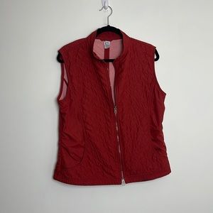 Patagonia water girl women's red vest size xl